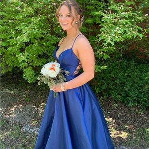 Sherri Hill prom dress. Size 8.worn once and hemmed at the bottom. Asking $200!